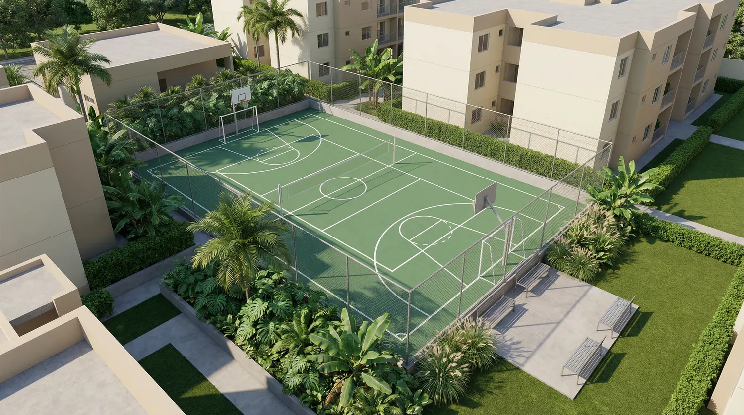 Quadra de esportes