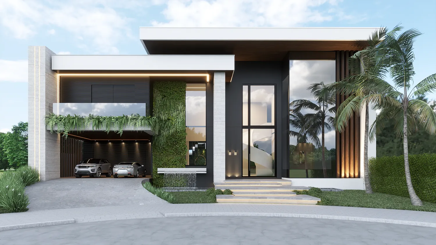 Render de fachada