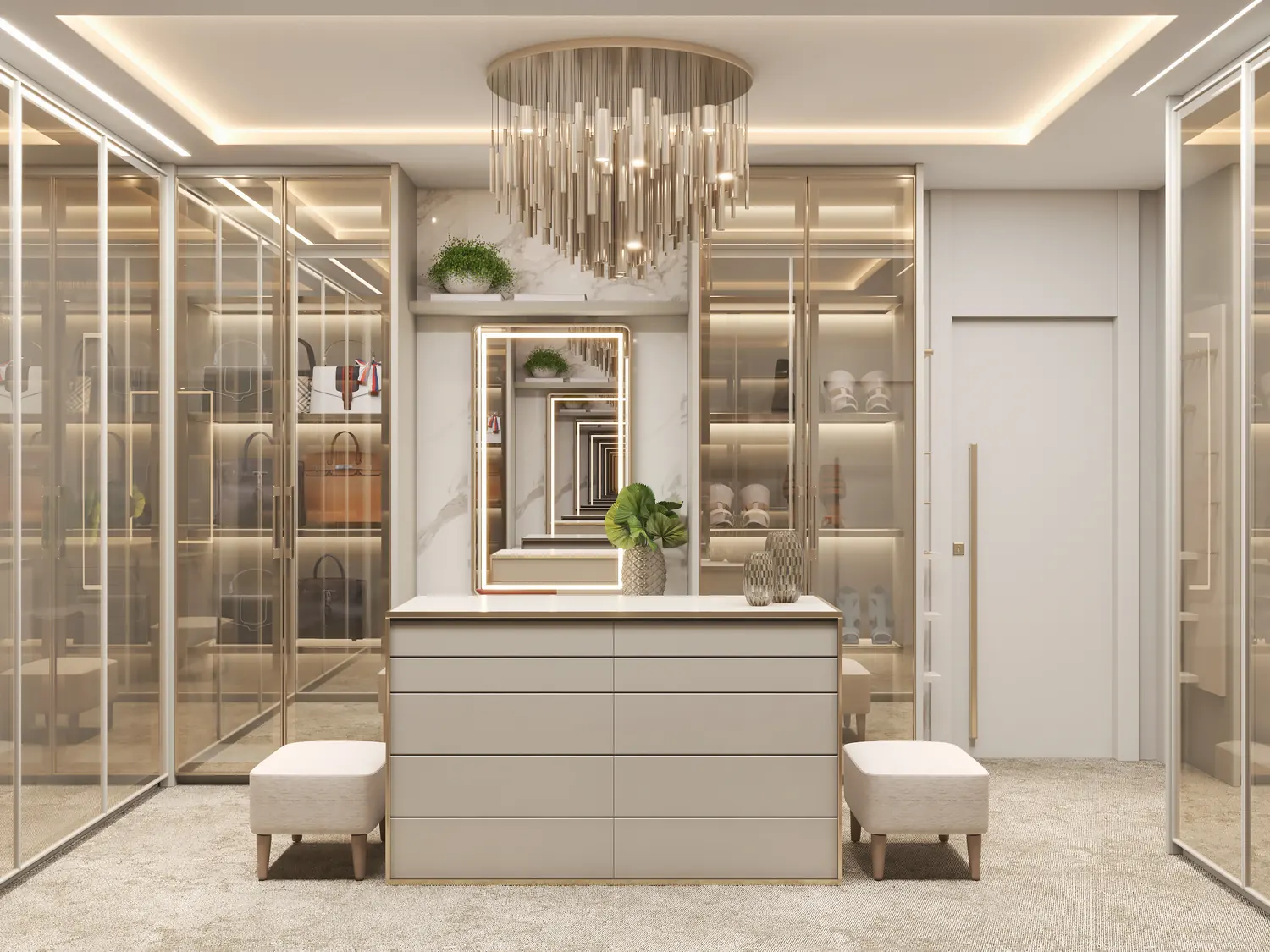 Render de closet